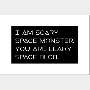 Project Hail Mary - Scary Space Monster Rocky Quote Posters and Art